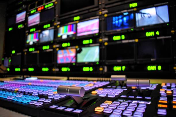 Equipment for producing television programs and broadcasting.